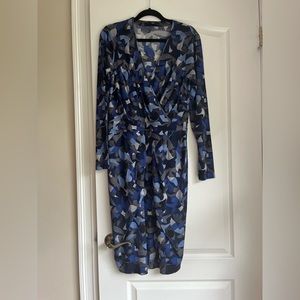 Hugo boss wrap style dress